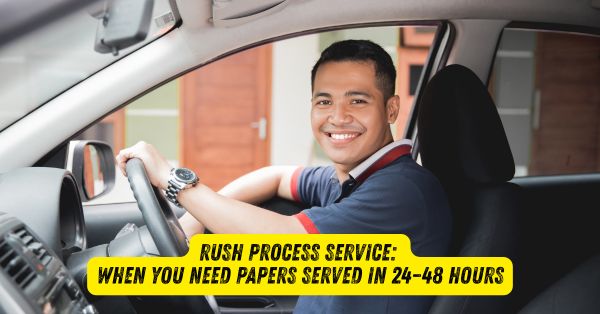 Rush Process Service: When You Need Papers Served in 24–48 Hours